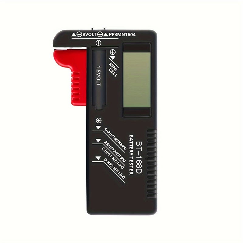 Universal LCD Battery Tester BT 168D for AAA AA C D 9V 1.5V 3.7V No External Batteries - Image 5