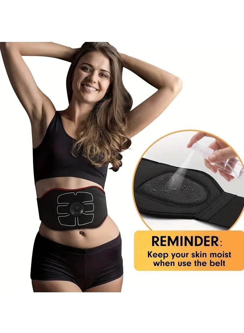 Gonice Abs Stimulator, Abdominal Body ShapingBelt Workout Portable Abs Stimulator Home Office Fitness Workout Equipment EMS Muscle Stimulating Abdominal Belt Trainer - Image 5