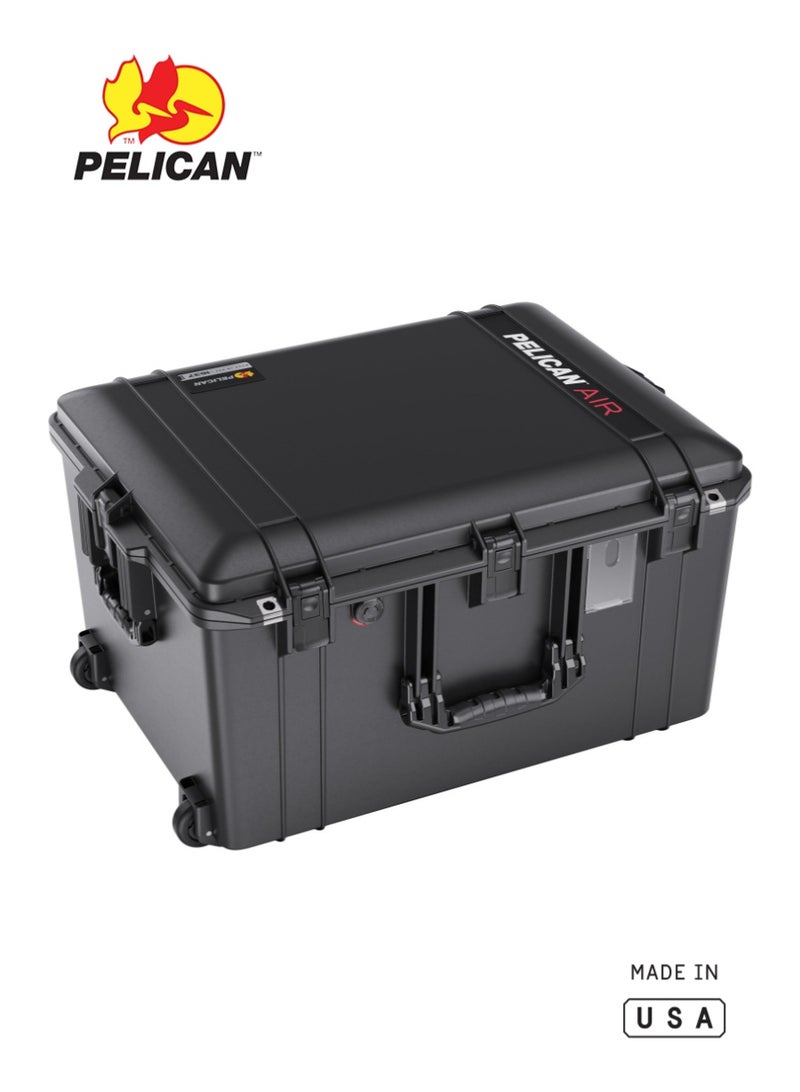 Pelican 1637 Air Wheeled Case with Pick N Pluck™ Foam, Black, IP67 Waterproof Lightweight Hard Case - Image 2