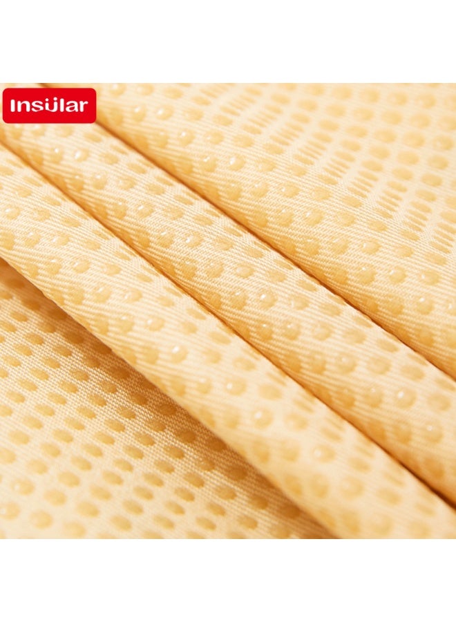 انسولار سجادة قابلة للمسح للأطفال، مناسبة للكرسي المرتفع أسفلها، مقاومة للماء وقابلة للغسل ومضادة للانزلاق، لون قوس قزح بوهو (متعدد الألوان) - Image 3