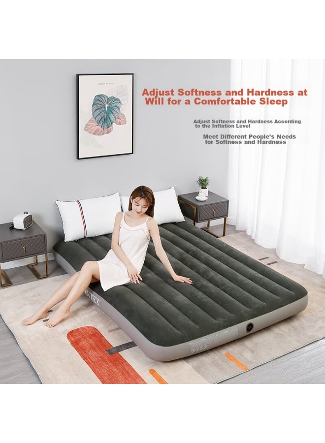 Intex 64109w Inflatable Mattress, Camping Outdoor Moisture-proof Mat, Car And Home Use, Companion Care, Double-sized Folding Bed - Image 4