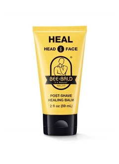 Bee Bald HEAL Post-Shave Healing Balm Immediately Calms & Soothes Damaged Skin, Treats Bumps, Redness, Razor Burn & Other Shaving Related Irritations.  - Image 1