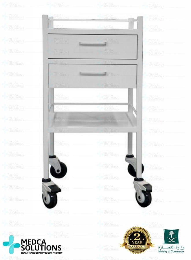 Medca Solutions Drawer Trolley - 2 Drawers - Image 2