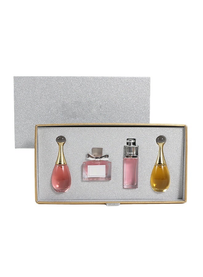 MARK HIM 4PCS Mini Perfume Gift Set, Elegant Bottle Designs, Assorted Feminine Fragrance Vials, Travel-Size Eau de Parfum Collection for Women, Perfect for Sampling & Gifting - Image 1