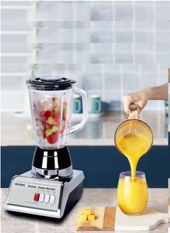 iSONIC IB 702 Deluxe Blender And Mill 1400ml Blender Glass jar with New Turbo power 600W Heavy duty motor  - Image 5