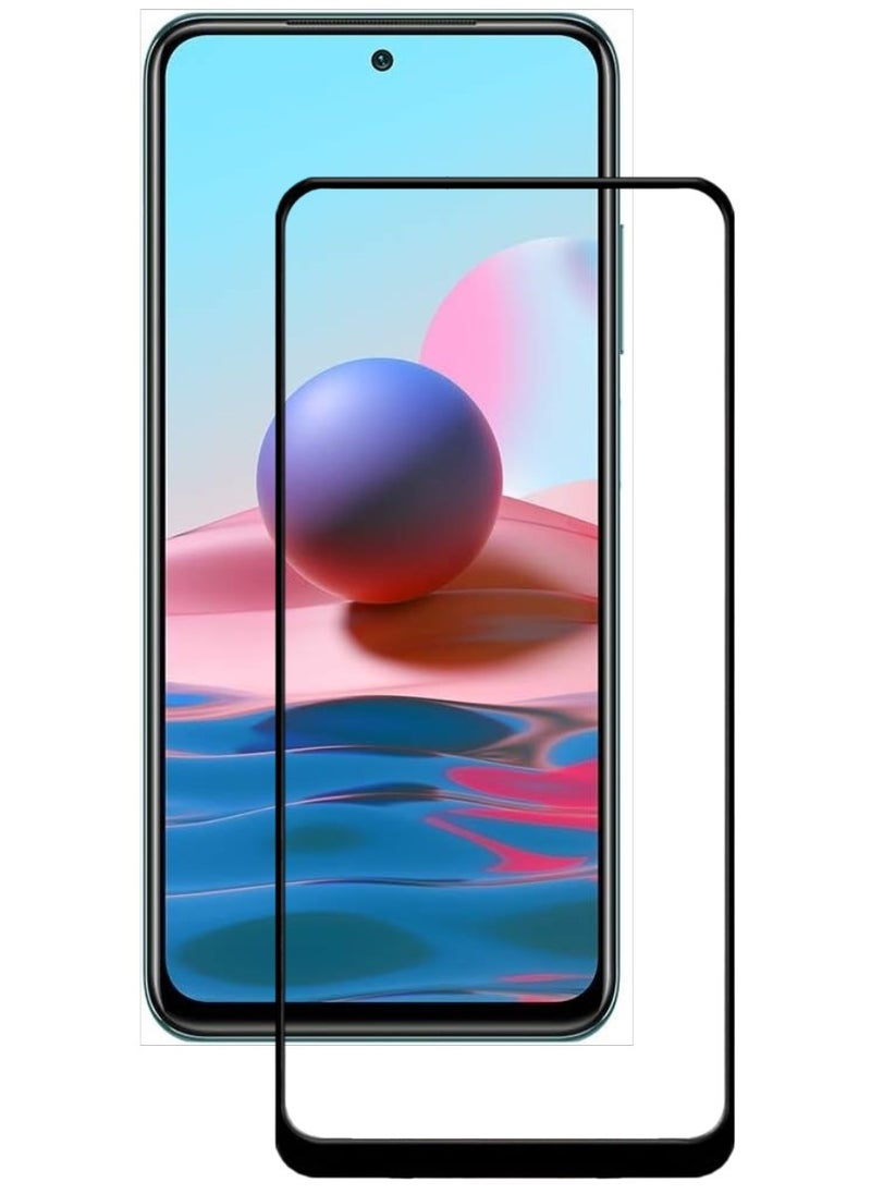 ACLIX Antistatic ESD Dustproof Premium Quality High Definition Tempered Glass Screen Protector Designed For Xiaomi Redmi Note  10 - Image 1