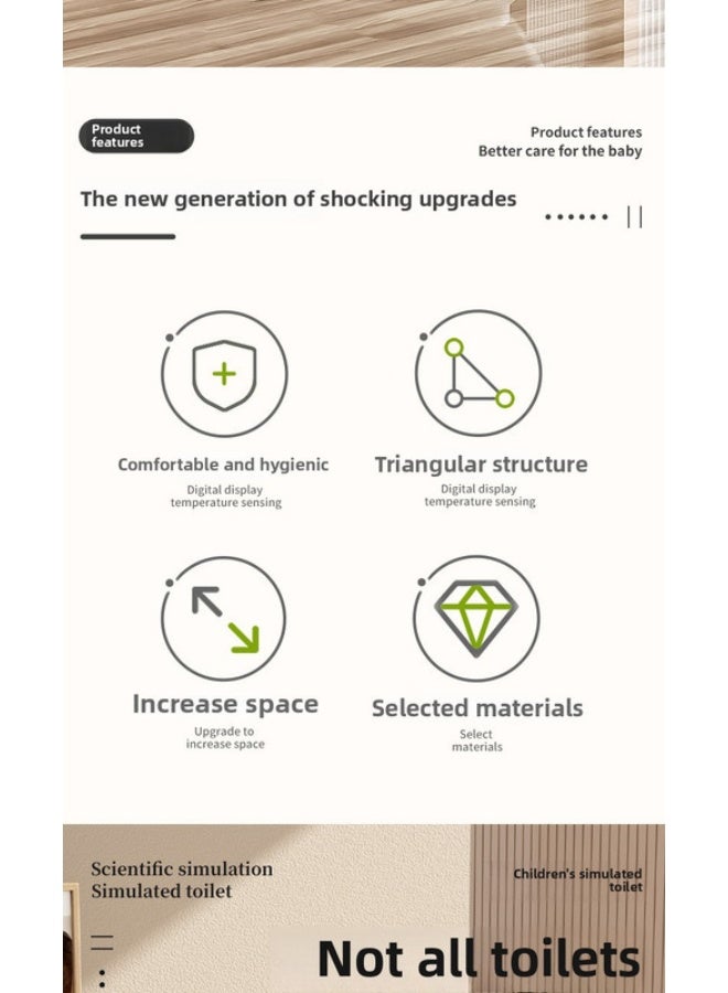 ORiTi Baby Household Toilet, Baby Toilet, Baby Basin, Portable Toilet Seat - Image 4