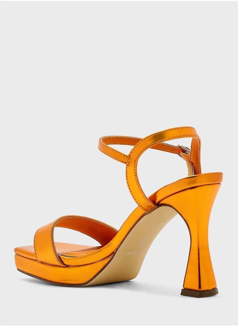 MENBUR Ankle Strap High Heel Sandals