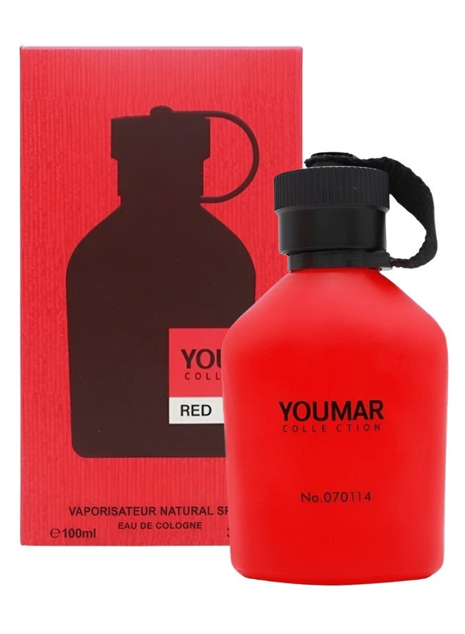 يومار 2 قطع عطر يومار احمر رقم 070114 للرجال 100مل - Image 2