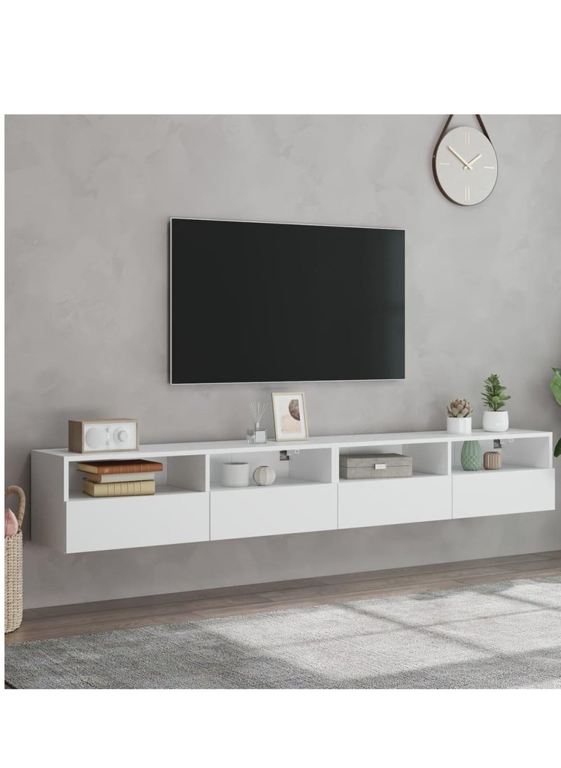 Generic Modern TV unit, two pieces - height 30 cm - width 81 cm - depth 22 cm, from Furniture Store.  - Image 1