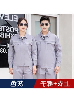 Generic Summer Thin Anti-static Workwear Suit Electronic Factory Uniform Labor Protection Clothing Electrician Overalls Casual Western C Single pants  - Image 3