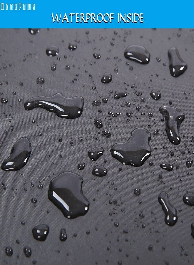 MEEXPAWS Cat Litter Box Enclosure Furniture Hidden, Cat Washroom Bench Storage Cabinet Small 19.7'' x 19.7'' x 19.7''| Dog Proof | Waterproof Inside | Easy Clean | Easy Assembly | Odor Control(Black) - Image 4