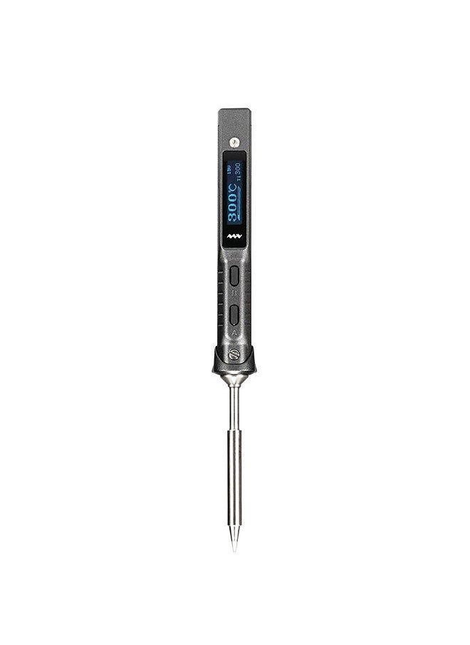Miniware Mini Intelligent Soldering Station Portable Soldering Iron Two Power Supplying Mode 50-400 ℃ Temperature Regulation Dynamic Detection DC9-24V Wide Voltage  - Image 1