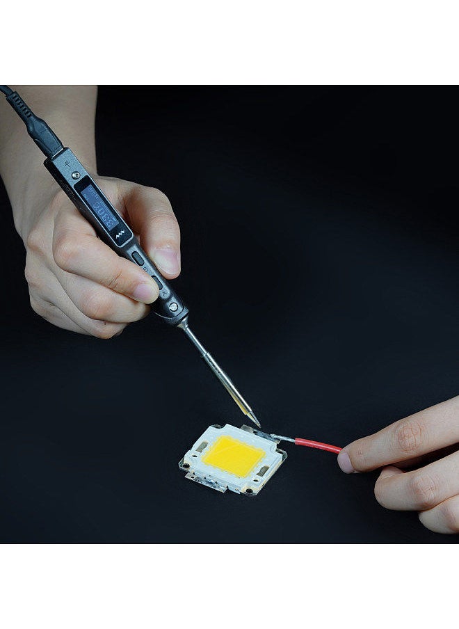 Miniware Mini Intelligent Soldering Station Portable Soldering Iron Two Power Supplying Mode 50-400 ℃ Temperature Regulation Dynamic Detection DC9-24V Wide Voltage  - Image 4