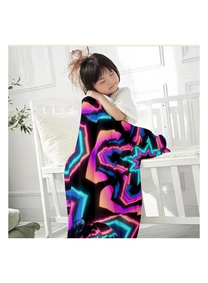 عام بطانية رقيقة من الفانيلا الكرتونية للأطفال والرضع (دافئة ومريحة، ومناسبة للنوم والألعاب) 70 سم * 100 سم - 973 - Image 2