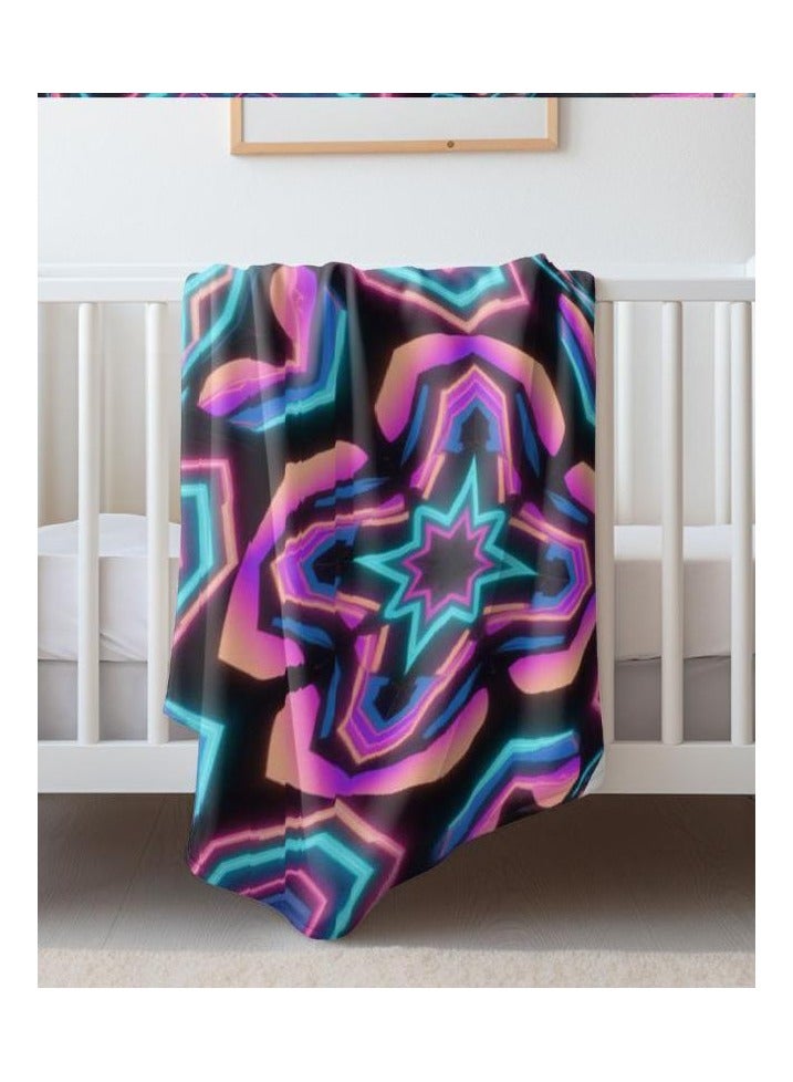 عام بطانية رقيقة من الفانيلا الكرتونية للأطفال والرضع (دافئة ومريحة، ومناسبة للنوم والألعاب) 70 سم * 100 سم - 973 - Image 3