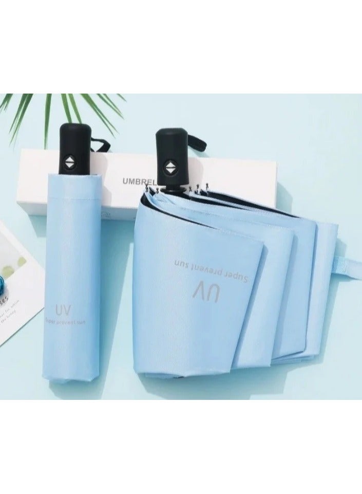 UV Umbrella Protection Sun Compact Windproof Reverse Umbrella’s for Rain-Automatic Folding Inverted Travel Portable - Image 2