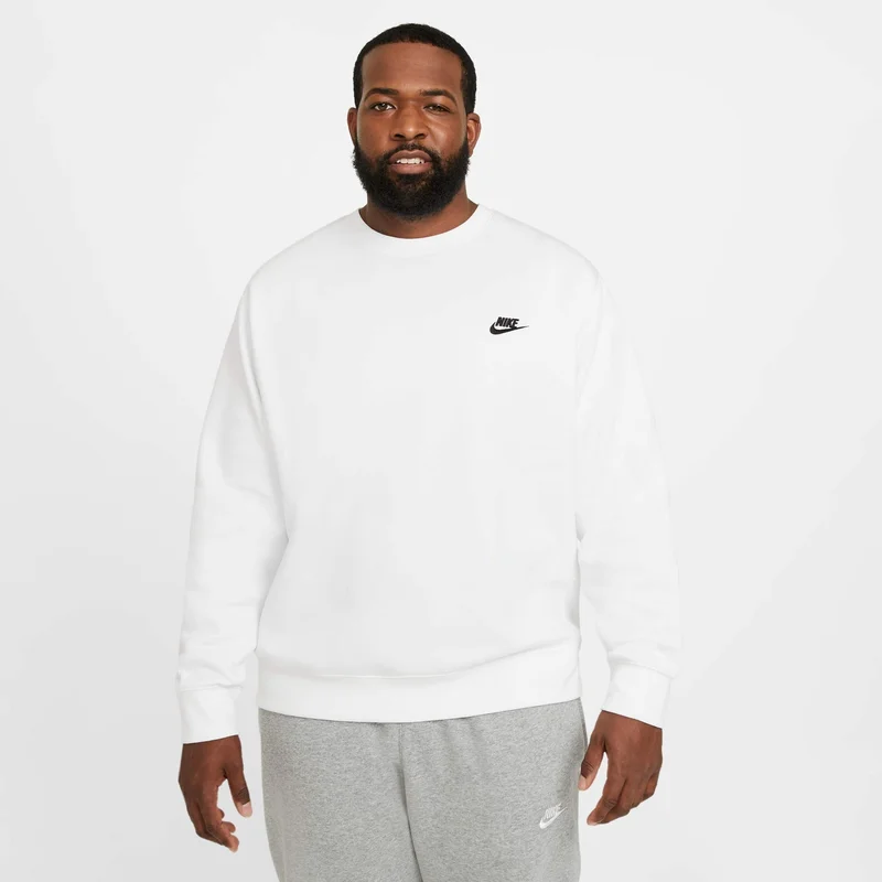 Nike Men's Sportswear Club Fleece Crew Sweatshirt