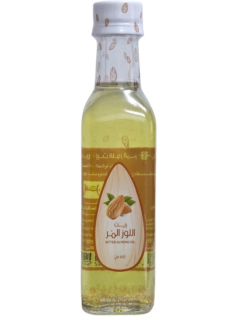 Alkreaishan Bitter almond oil 185ml for body care