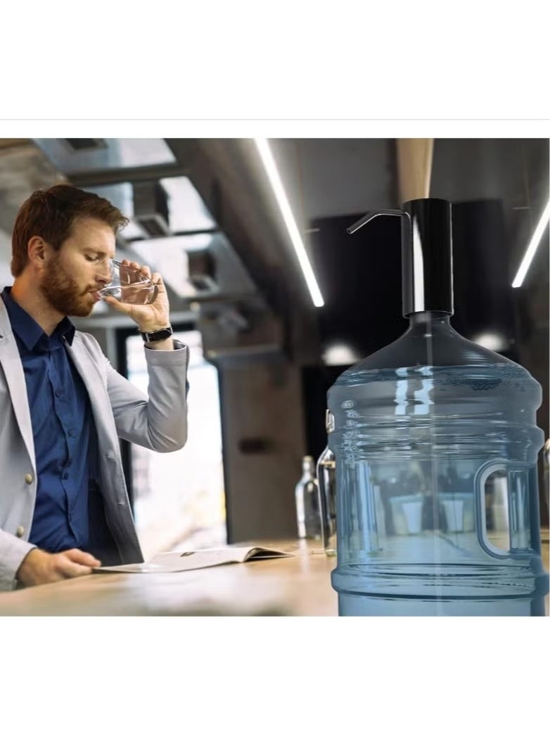 Denx Automatic Electric Water Dispenser Pump for Water Bottles | USB Rechargeable | One-Touch Operation | Food Grade Silicone Pipe | Portable & Leak-Proof Design - Image 5