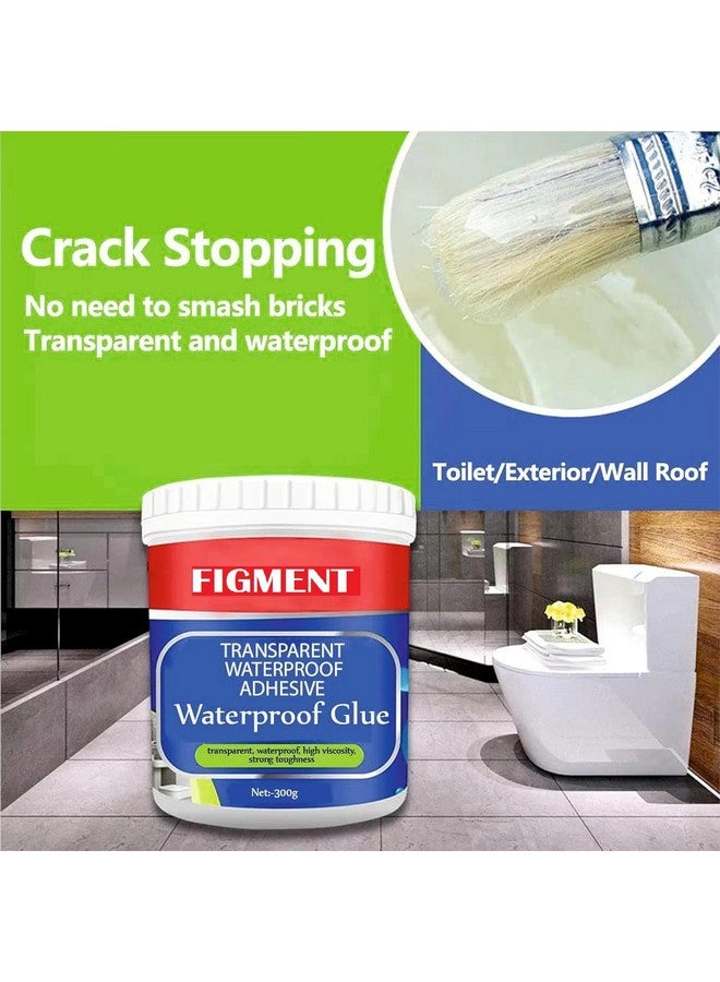 فيجمينت FIGMENT Tiles Gap Filler Waterproof Crack Grout Gap Filler Agent Water-resistant Silicone Sealant For DIY Home Sink Grouts Repair Filling Tube Paste For Kitchen, Bathroom (300 gm glue) - Image 4
