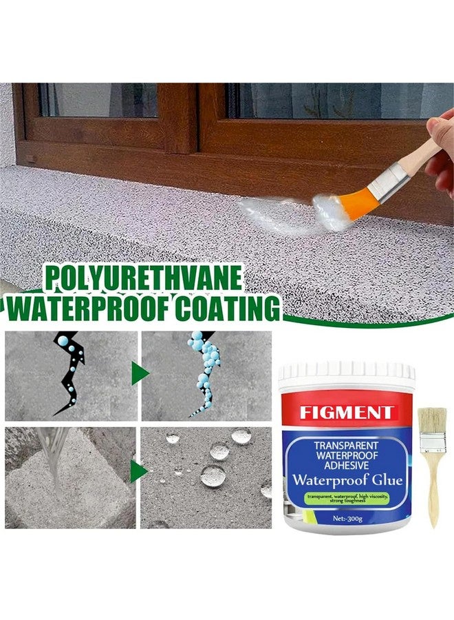 فيجمينت FIGMENT Tiles Gap Filler Waterproof Crack Grout Gap Filler Agent Water-resistant Silicone Sealant For DIY Home Sink Grouts Repair Filling Tube Paste For Kitchen, Bathroom (300 gm glue) - Image 5