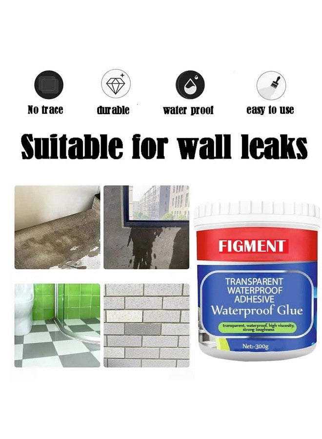 فيجمينت FIGMENT Tiles Gap Filler Waterproof Crack Grout Gap Filler Agent Water-resistant Silicone Sealant For DIY Home Sink Grouts Repair Filling Tube Paste For Kitchen, Bathroom (300 gm glue) - Image 3