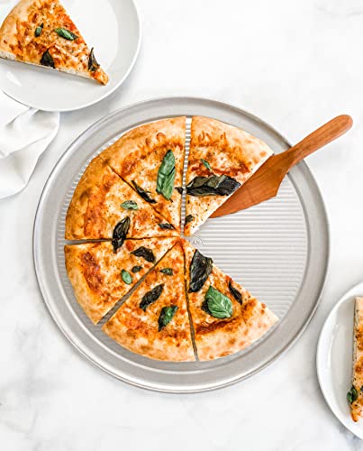 USA Pan Bakeware Aluminized Steel Pizza Pan, 14 Inch - Image 4