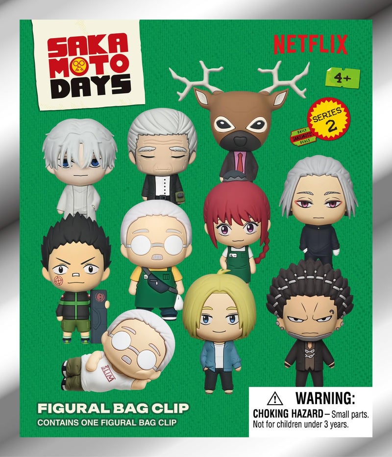 Monogram Sakamoto Days Series 2 – 5" Collectible Bag Clip – Blind Bag (ONE Random Figure) – Anime Character Keychain/Backpack Accessory | Official Licensed Merchandise - Image 5