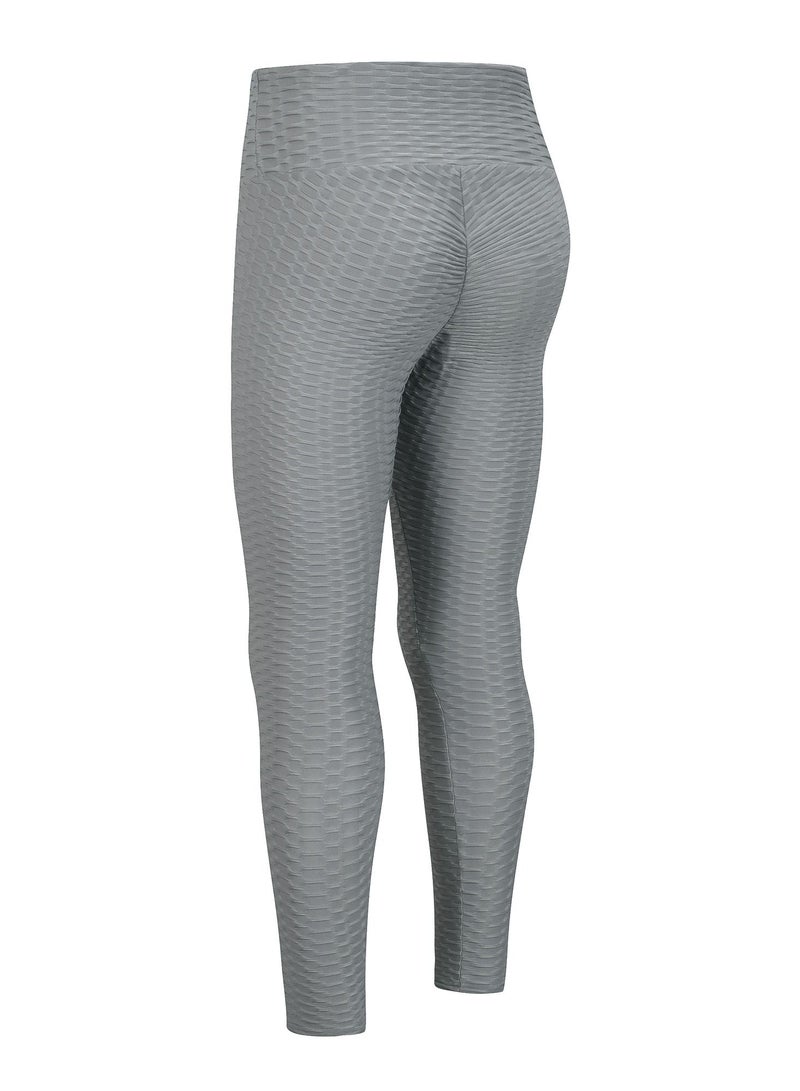 Loquat Women Quick Dry Breathable Elastic Trousers Grey  - Image 2