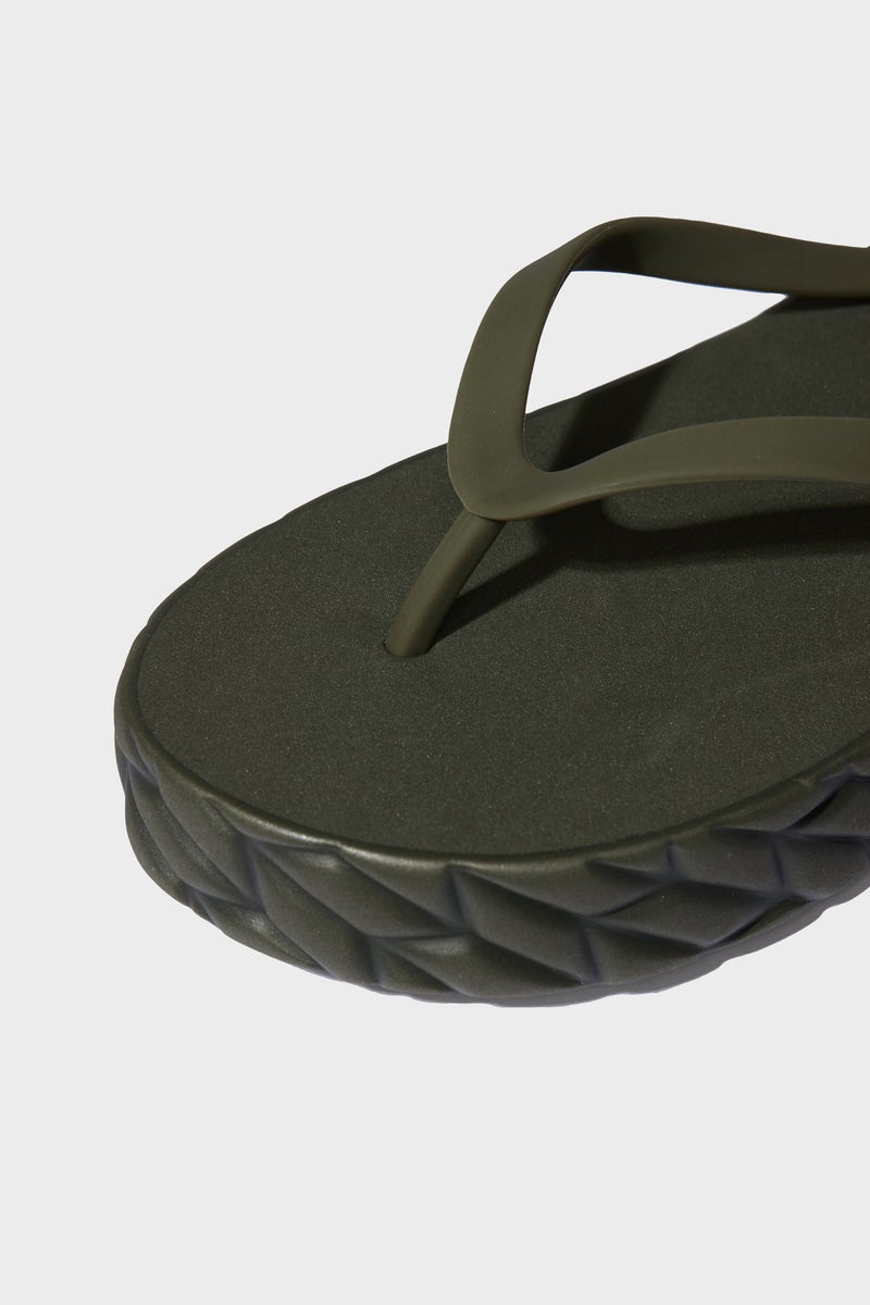 DeFacto Green Woman Woman Flat Sole Eva Slippers Casual - Image 5