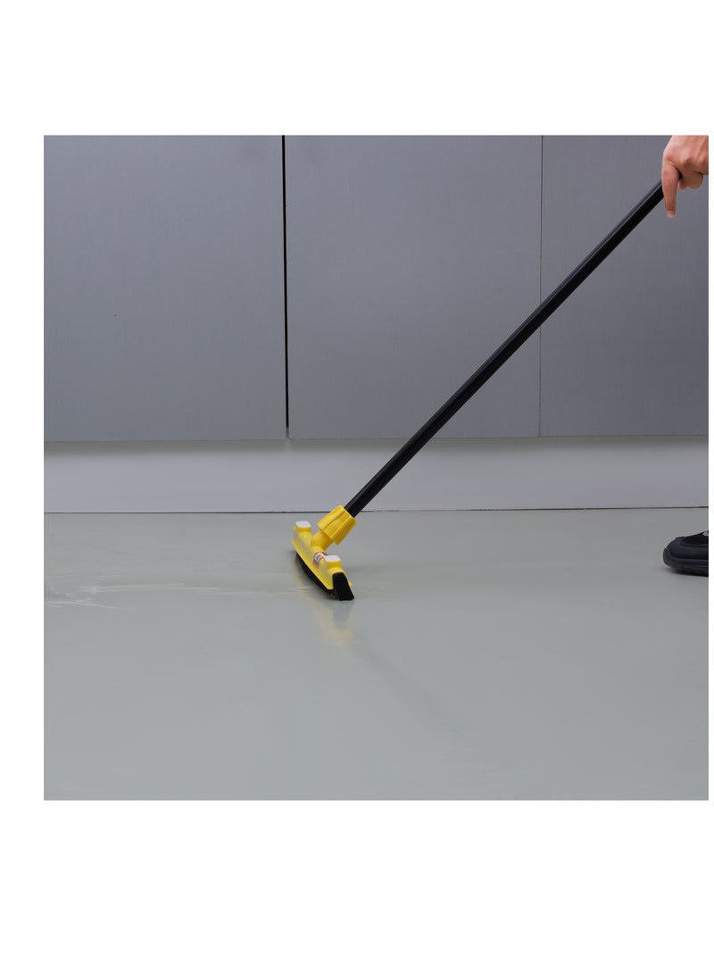 Royalford 45 CM Floor Wiper with Long Handle- RF12000| Compatible with All Floor Types, Tiles, Concrete Multicolor - Image 4