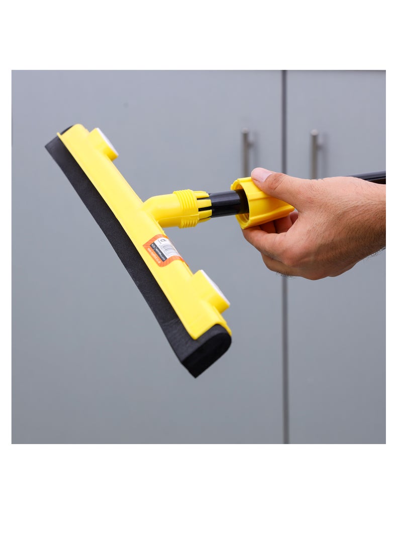 Royalford 45 CM Floor Wiper with Long Handle- RF12000| Compatible with All Floor Types, Tiles, Concrete Multicolor - Image 5