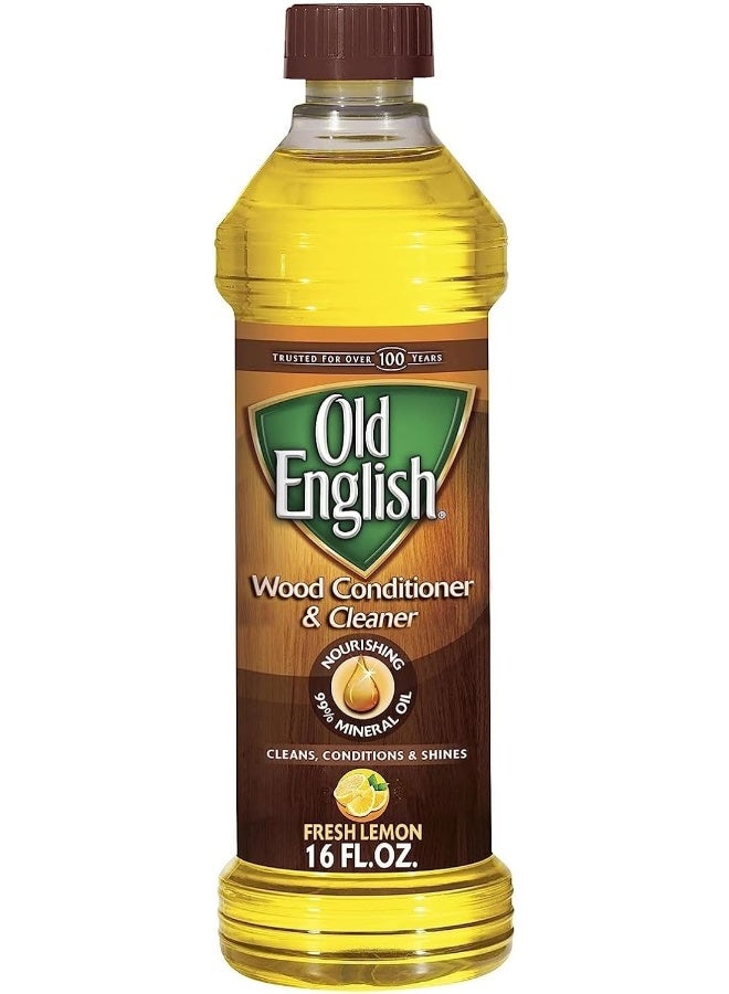 Old English Oil, Bottle Lemon 16 Fl Oz - Image 1