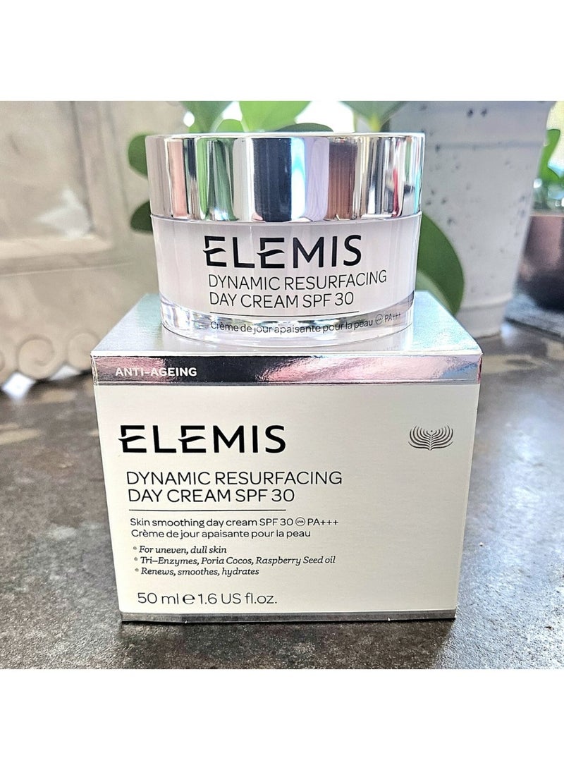 Elemis Dynamic Resurfacing Day Cream SPF30 Smoothing Moisturiser 50ml - Image 3