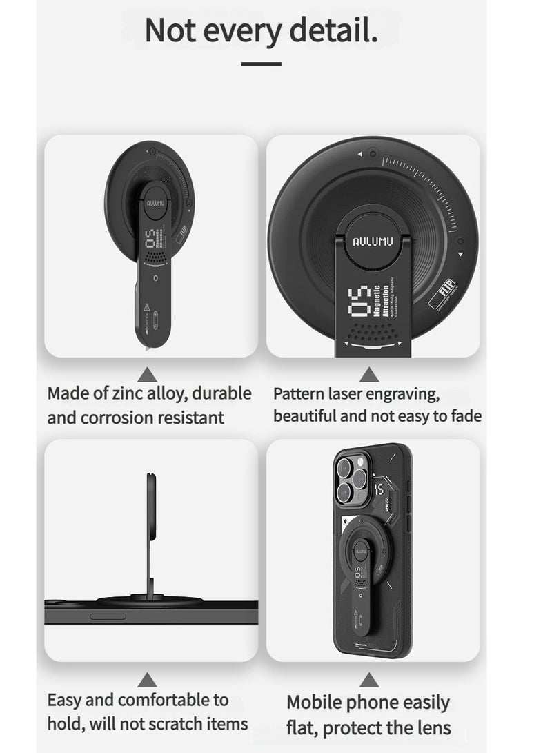 KNIFE New magsafe double-sided magnetic mobile phone holder cross-border foreign trade mobile phone magnetic holder playable decompression - Image 3