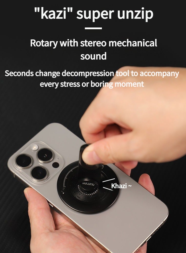 KNIFE New magsafe double-sided magnetic mobile phone holder cross-border foreign trade mobile phone magnetic holder playable decompression - Image 5