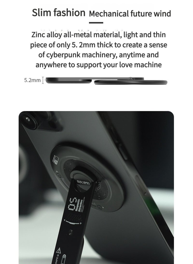 KNIFE New magsafe double-sided magnetic mobile phone holder cross-border foreign trade mobile phone magnetic holder playable decompression - Image 2