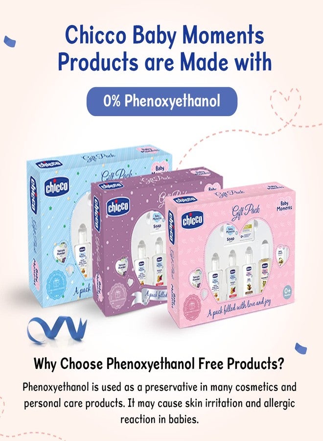 Chicco Baby Moments Caring Set Pink, Gift Set for Babies, 0m+ - Image 5