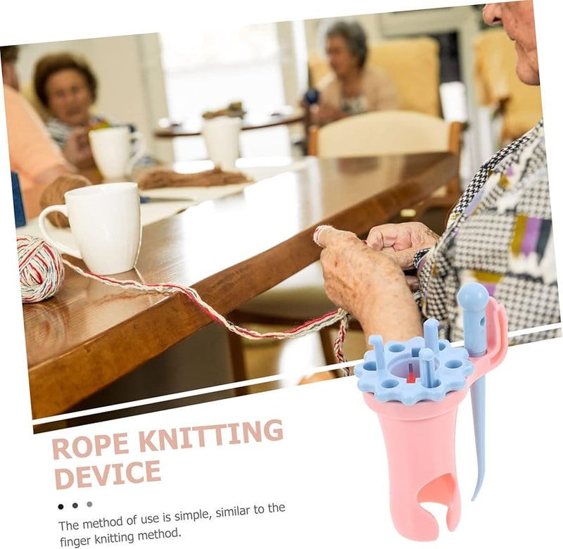 Tehaux Creative Rope Knitter Tool Multifunctional Knitting Machine DIY Supplies - Image 5