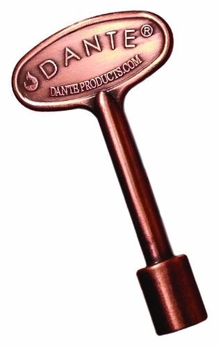 Dante Products Universal Gas Valve Key, 3-Inch, Antique Copper - Image 1