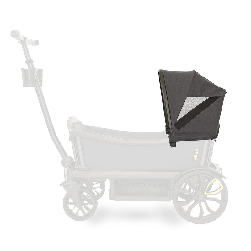 Veer Retractable Canopy XL for Veer AllTerrain Cruiser XL or CruiserCityXL 4 Seater Models NOT Compatible with AllTerrain Cruiser or CruiserCity 2 Seater Models - Image 1