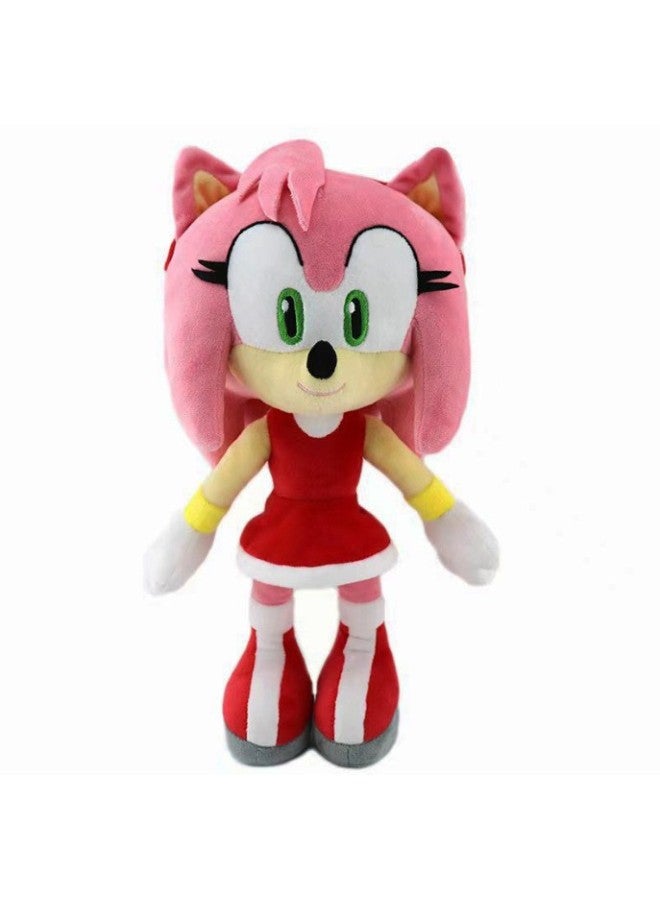 Cross Border Super Sonic Mouse Plush Tulsnak Hedgehog Mouse Doll Toy Doll-Color:30cm Amy-Height:25CM-30CM - Image 1