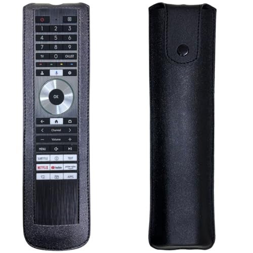 Zaoma Remote Cover Case Pouch Compatible/Replacement for Toshiba TV M550NP Series 4K Ultra HD Smart QLED Google TV Remote Control Case (Black) - Image 1