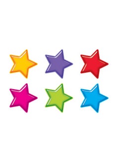 Trend Enterprises Trend Gumdrop Stars Classic Accents Variety Pack, Classroom Bulletin Board Cut Outs, 5-1/2 To 6 Inches, 36 Count  - Image 1