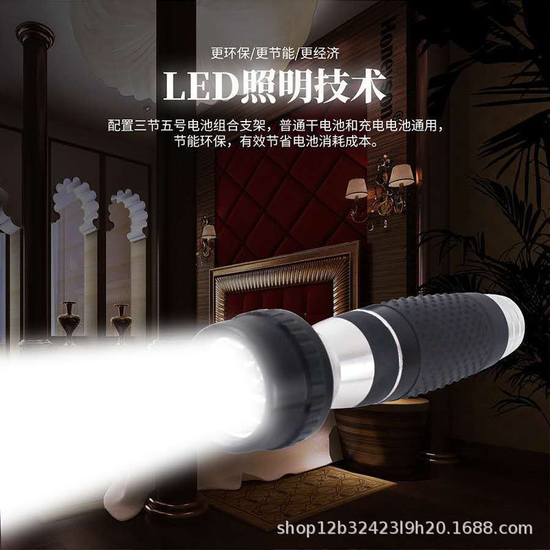 Hotel LED light emergency flashlight famous rechargeable fire emergency flashlight lighting household emergency light Charger - Image 3