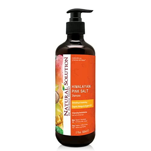 Natural Solution Organic Argan Oil Shampoo – Refreshing, Hydrating, and Extra Nourishing Daily Care for All Hair Types, 17 oz for healthy, vibrant hair - Image 1
