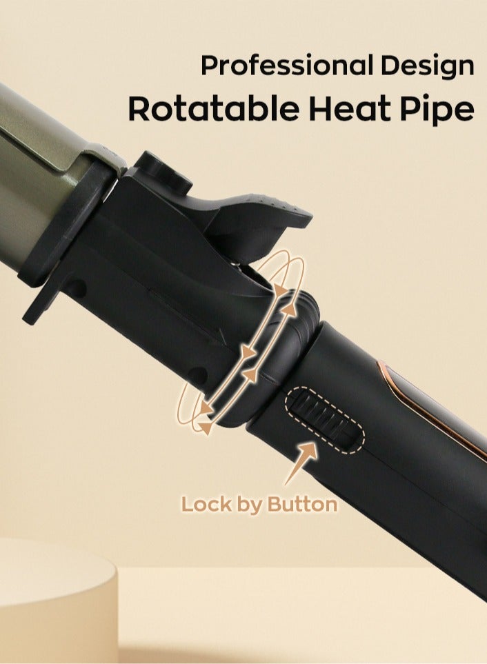 PANDA JOJO 32mm Curling Iron with Tourmaline Ceramic, 32mm Digital Display Curling Iron, 32mm Barrel Produces Classic Curls – for Use on Short, Medium, and Long Hair - Image 2