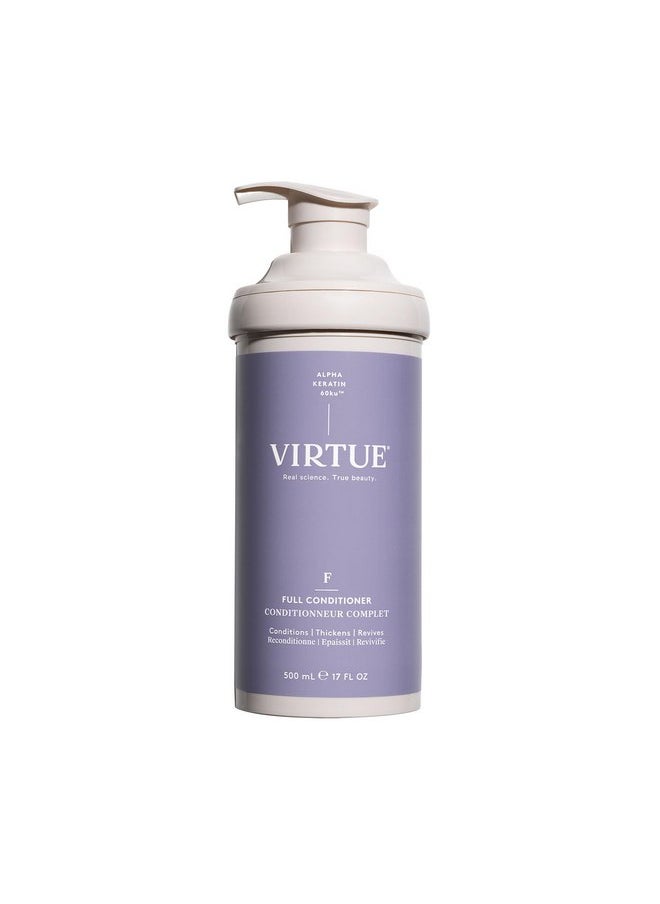 فيرتشو بلسم VIRTUE Full Volumizing لتكثيف الشعر، آمن لجميع أنواع الشعر، خالٍ من الكبريتات، آمن على اللون  - Image 1