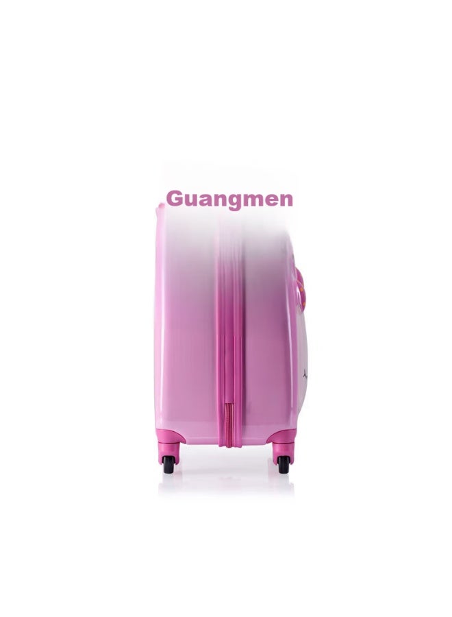 سامسونايت Samsonite 16-inch حقيبة سفر، تصميم الأرنب الوردي، أمتعة سفر للأطفال، U22 حقيبة بسحاب، حقيبة محمولة - Image 3